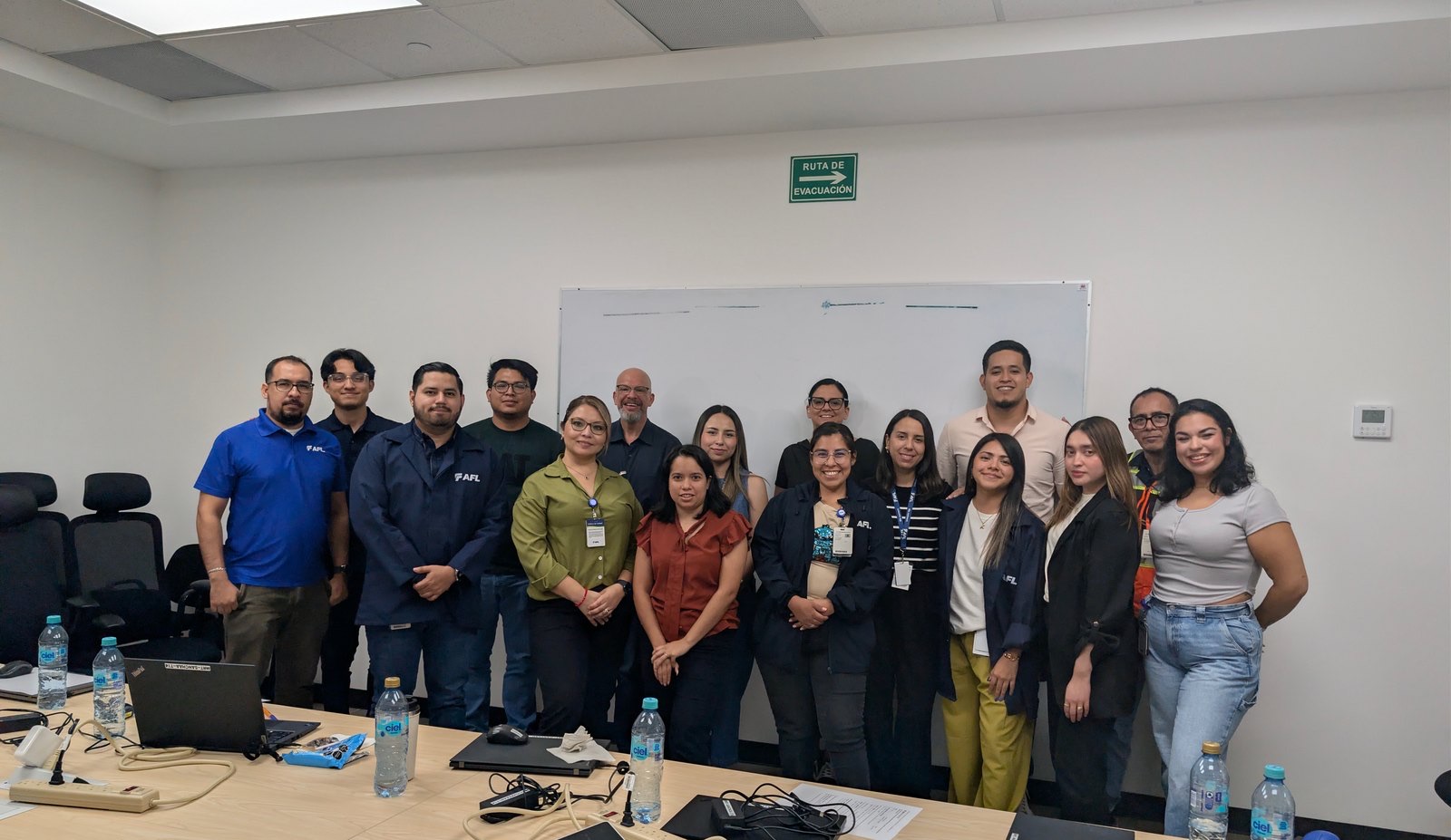 AI for safety workshop in Monterrey. Eduardo with the AFL team.